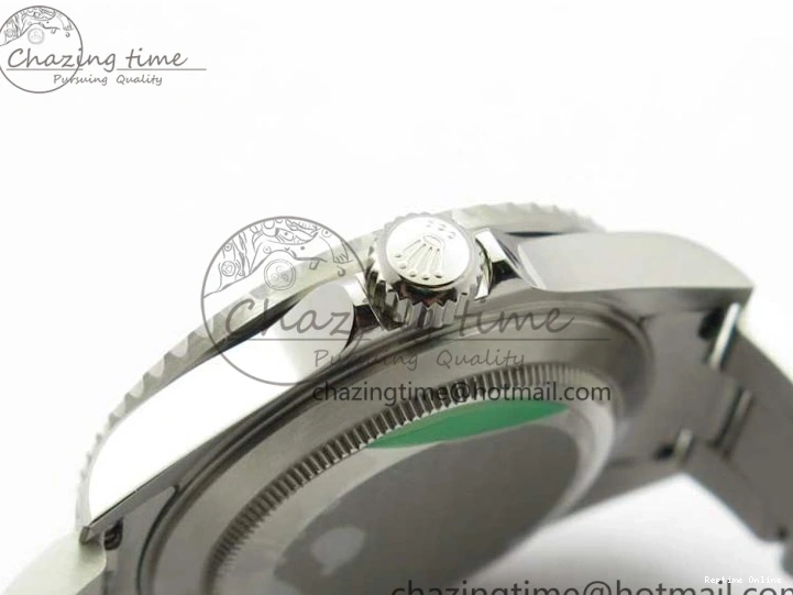 0512 Neat Submariner 16610 LV Green No Rehaut Engraving 904L Steel ARF1:1 Best Edition on SS Bracelet SH 2955